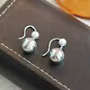 Pendientes de Perla Gota de Agua Europeos y Americanos, Pendientes Simples de Gama Alta para Verano, Diseño de Nicho, Pendientes Versátiles de Uso Diario de Gama Alta