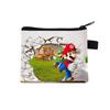Bolsa de Monedas Popular Transfronteriza de Dibujos Animados de Mario, Mini Cartera para Estudiantes de Primaria, Bolsa de Almacenamiento Unisex, Linda y Divertida para Niños
