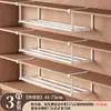Zapatero Hogar Gabinete de Zapatos Estante en Capas Soporte para Zapatos Estante de Almacenamiento Colgante Debajo Organizador de Zapatos Compartimento de Almacenamiento Dios