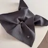 Nuevo Sombrero de Cabeza Cuadrado de Alta Gama Estilo Coreano Anillo de Cabello Colorido Elegante Bola de Cabello Tira de Amor Sombrero de Cabeza para Niñas