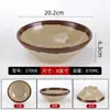 Vajilla Tradicional para Hot Pot Estilo Ciudad de Melamina, Platos Pequeños Especiales, Tripa, Intestinos de Pato, Bol para Sangre de Pato, Bol Azul con Línea Retro para Hot Pot de Chongqing