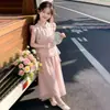 Ropa para Niños Conjunto para Niñas Niños Medianos y Grandes Hanfu 2026 Nuevo Verano Mangas de Vuelo Pequeñas Ruyi Auspicioso Conjunto para Bebés
