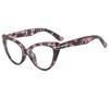 Moda nuevos lentes de sol para mujer tipo ojo de gato marco grande personalidad europea y americana tendencia lentes de sol artefacto para sin maquillaje lentes de sol