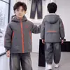 Chaqueta de doble cara con forro polar para niños, nuevo modelo 2026, cortavientos infantil para niños mayores, parte superior de polar para otoño e invierno