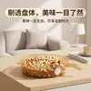 ¡Guau, esta bandeja para snacks casera tiene propiedades antibacterianas de iones de plata, está hecha de material PP, tiene un asa con forma de oreja de gato, es duradera y viene con una caja de almacenamiento a prueba de polvo, perfecta para fiestas