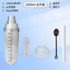 Set de fabricación de paletas de limón manual, máquina para hacer paletas con tapa a prueba de salpicaduras, herramientas para té de leche, set de botellas agitadoras, machacador de limón, fábrica de rodillos