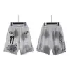 Marca de moda europeia e americana Hellstar Hell Star de verão para lazer esportivo shorts de água masculinos e femininos