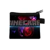 Monedero de Minecraft de Venta Caliente Transfronterizo, Mini Cartera Corta para Niños, Portallaves Portátil para Tarjeta de Acceso, Venta al por Mayor