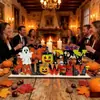 Amazon Verano Halloween Playa Calavera Calabaza Murciélago Horror Adorno de Madera S