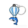 Animal Perro Gato Llavero de PVC Anillo de Llavero Cadena de Llaves Colgante Anillo de Llavero Llave de Coche