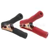 Pinza de cocodrilo de 100A pinza de resorte pinza de cable pinza de carga pinza de prueba de potencia pinza de fuego de coche fuerte y engrosada