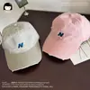Gorra de béisbol de invierno pesada, desgastada y con estilo de marca a la moda estilo japonés Amei Kaji para mujer, gorra de béisbol versión coreana de ropa de trabajo para circunferencia de cabeza grande para hombre