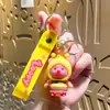 Celebridad de Internet Muñeco Castor Pequeño Colgante Llavero Lindo Rubí Pareja Coche Bolsa Llavero Colgante Pequeño Regalo