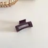 Pinza para el Cabello con Degradado Morado de Aspecto de Alta Gama, Simple y Elegante, Pinza para el Cabello para Media Coleta en la Parte Posterior de la Cabeza, Accesorio para el Cabello Tipo Pinza de Tiburón para Mujeres
