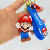 Nuevo llavero tridimensional de 5 Mario llavero de venta al por menor llavero de regalo en bolsa de stock llavero Dongguan