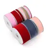 Jinhui Factory em estoque Fita de veludo 1cm-5cm Rolo pequeno de veludo Fita Acessórios para cabelo de outono e inverno Cinto de veludo