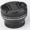 Lente Gran Angular 0.45X 52mm Lente Macro para Cámaras Mirrorless, Lente Gran Angular Ultra Gran Angular 2 en 1