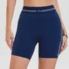 Shorts Seamless de Cintura Alta Transfronteiriços para Mulheres, Verão para Corrida, Emagrecimento, Levanta Bumbum, Esportes, Fitness, Yoga, Pilates, Shorts de Comprimento Médio