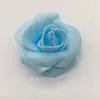 Rosa de espuma de 4,5 cm Cabeza de flor de PE Planta de simulación DIY Rosa del Día de San Valentín Flores decorativas de boda al por mayor