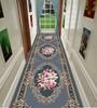 Pasillo de entrada Sala de estar Dormitorio Hotel Alfombra cortable estilo europeo Colocación completa Escaleras Cortable Umbral Alfombra antideslizante Pasillo