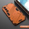 Em estoque aplicável à capa de celular armadura punk nova para Samsung S23 capa de celular com suporte para Samsung S23