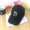 Sombrero de Mujer Estilo Coreano Estudiante Versátil Moda Sombrero de Sol de Verano Gorra con Letra D Gorra de Béisbol a la Moda