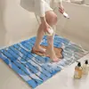 Nuevas alfombrillas de baño antideslizantes con temática de dibujos animados, con un diseño hueco para drenaje, adecuadas para usar en el inodoro, como alfombrillas de baño y como alfombrillas de ducha