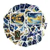 56 Compras Directas Transfronterizas Pegatinas Cósmicas Steampunk Dibujos Animados Fantasía Mágica Misteriosa Estrella y Luna Cuaderno Pegatinas de Papelería