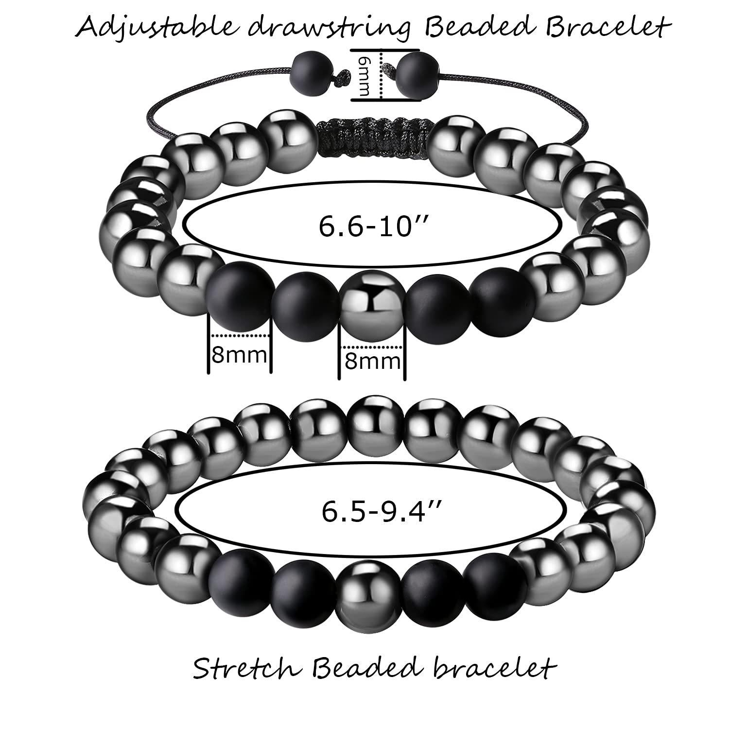 Black Matte Obsidian _ Hematit