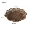 Cesta Personalizada para Snacks de Mimbre Sintético, Bandeja para Papas Fritas, Pan, Pastel, Cacahuates, Semillas de Melón, Plato para Snacks, Cesta para Postres, Frutero, Cesta para Verduras