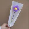 Presentes para Professores para o Dia dos Namorados e Volta às Aulas, Produto Acabado Único para o Dia do Professor, Flor Feita à Mão em Tricô, Buquê de Flores Vermelhas Artesanais em Crochê