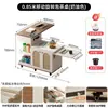 Mesa Lateral para Sala de Estar, Mesa Lateral para Gabinete, Gabinete Móvil de Almacenamiento para Apartamentos Pequeños para Hervir Agua, Mesa de Café, Mesa de Café Nueva 2025