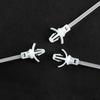 Essentra Brida en Forma de Flecha Wit-18Ra Correa de Sujeción de Cables Sujetador de Sujeción de Nylon