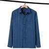 Camisa para Adultos Mayores y Ancianos Camisa para Adultos Mayores y Ancianos Abuelo Manga Larga Algodón y Lino Papá Delgado Holgado Talla Grande Ropa Camisa para Ancianos