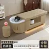 Cama de Lavado de Cabello para Barberías de Exportación Transfronteriza, Cama Integrada de Terapia Capilar con Circulación de Agua, Vapor, Masaje de Belleza y Calentador de Agua