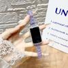 Para reloj pulsera Huawei con tres correas brillantes Correa de pulsera universal Huawei 6/7/8/9 láser