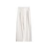 RESPÓNDEME Overol Casual Vintage Marca Trendy Pierna Ancha Suelta Pantalones Drapeados Holgados con Pliegues para Hombre y Mujer K380