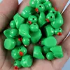 Acessórios artesanais transfronteiriços makaron diy acessórios de resina micro ornamentos de paisagem paisagismo musgo miniatura cor patinho