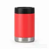 Enfriador de latas de cola de 12 oz transfronterizo, taza aislada de acero inoxidable 304 para uso doméstico con abridor de botellas, vaso enfriador de latas de cerveza