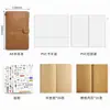 A6 Cuaderno de Viaje Retro Cuaderno con Correa Portátil Bloc de Notas Kraft de Negocios Cuaderno de Alto Valor Venta al por Mayor