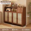 Gabinete de Vestíbulo, Aparador de Comedor, Vitrina de Té de Pared para Sala de Estar, Gabinete Lateral, Estante Multifuncional para Almacenamiento de Utensilios de Cocina