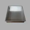 Placa Rectangular de Óxido de Aluminio Charola para Gabinete de Pastelería China Plato para Exhibir Verduras Estofadas Comida Cocinada Plato para Exhibir Pasteles Charola para Pasteles