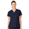 Europeu e Americano Manga Curta Secagem Rápida Respirável Lavar à Mão Roupas Top Salão de Beleza Roupa de Trabalho Laboratório Transfronteiriço Top