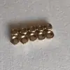 Máquina de soldadura por inducción de alta frecuencia bobina de calentamiento tubo de cobre tuerca conector accesorios adaptador de rosca pelada boca de campana tubo de cobre