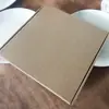 Caixa de embalagem, caixa de papelão, caixa de presente, prato, caixa de presente quadrada de papel kraft