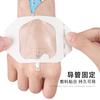 Almofada Curativo Impermeável Transparente de PU Mais Vendida 6*7cm Formato Adequado para Proteger o Umbigo e Fixar Mãos