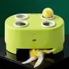 Juguete eléctrico para gatos transfronterizo 3 en 1 casa de queso whack-a-mole juguete palo para provocar gatos