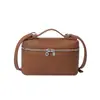 Bolso de Moda con Patrón de Lichi para Mujer, Nuevo Modelo 2026, Bolso Simple Tipo Caja, Bolso Cruzado Versátil de Gama Alta de Nicho