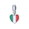 Colgantes de Bandera con Forma de Corazón para el Mundial, de Venta Caliente Transfronteriza, de 15 Países y Regiones, Adecuados para Accesorios de Pulseras y Collares de Bricolaje