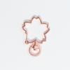 Cierre Grande de Flor de Cerezo de Aleación de Zinc Accesorio para Joyería DIY Cierre Grande de Árbol de Primavera Collar Personalizado Tendencia